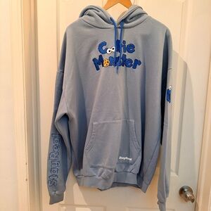Blue StayReal Cookie Monster Hoodie